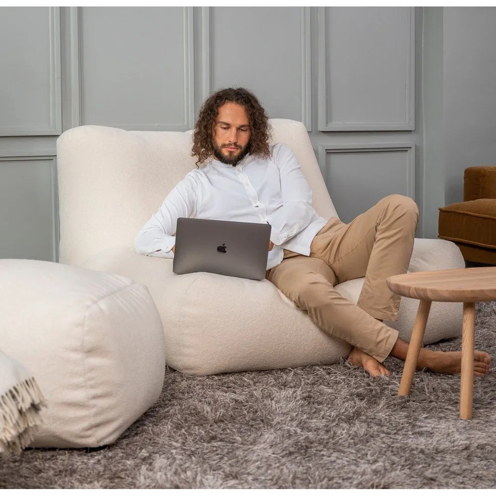 Oranžový sedací vak Sofa Tube – SLOWDOWN