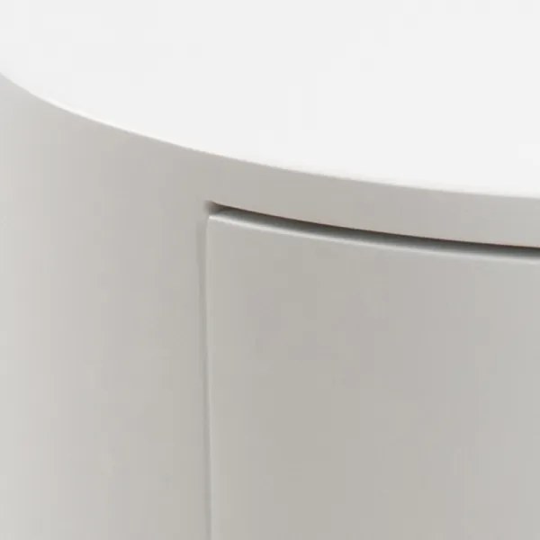 Nočný stolík COLUM biely