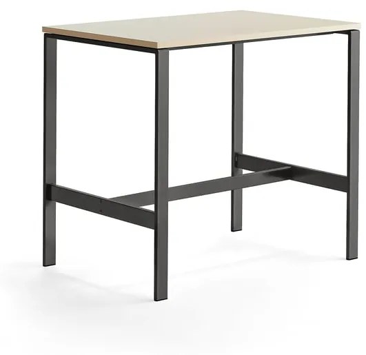 Stôl VARIOUS, 1200x800x1050 mm, čierna, breza