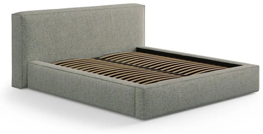 Zelené čalúnené čelo postele 189x100 cm Olivia – Micadoni