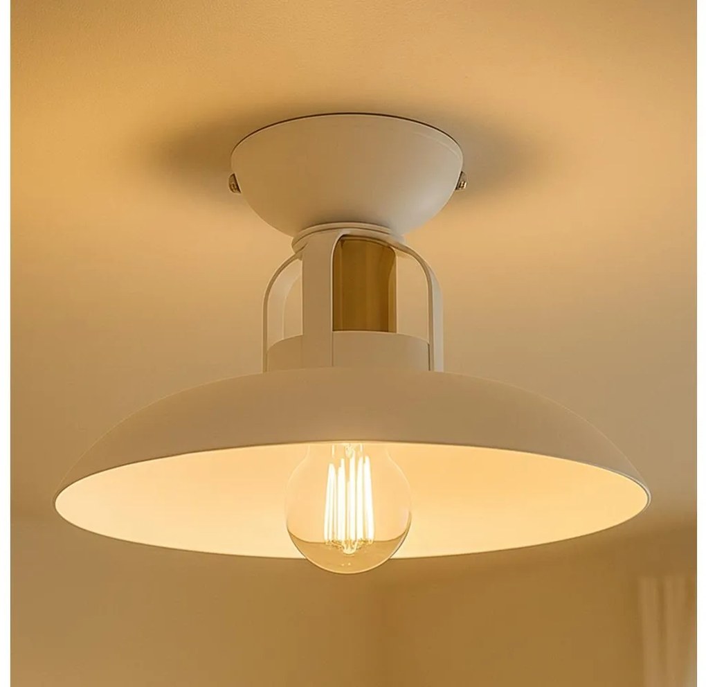 Brilagi - LED Prisadený luster FLAMENGO 1xE27/60W/230V biela