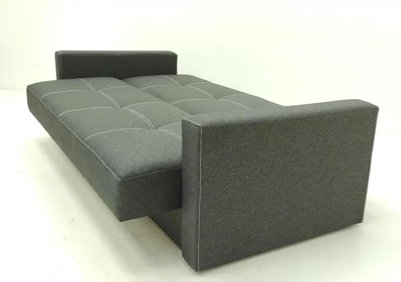 Oskar II s bočnicami, sivá (sawana 05)