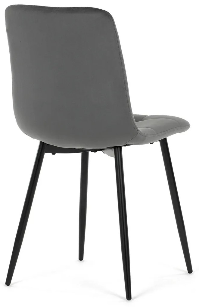 Súprava jedálenských stoličiek CT-281 GREY4, 4 ks