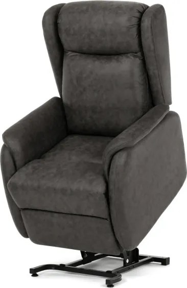 Polohovacie kreslo čierne, elektrické TV-L8902 BK3