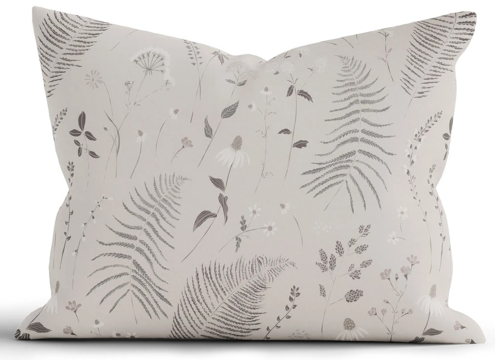 Bavlnená obliečka na vankúš Renforcé 70 × 90 cm – Gloria béžová