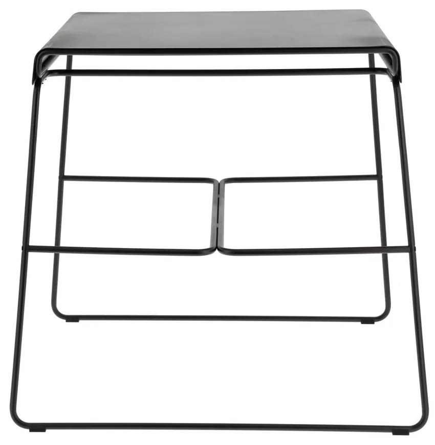 Čierny kovový jedálenský stôl 58x75 cm A-Café – Zone