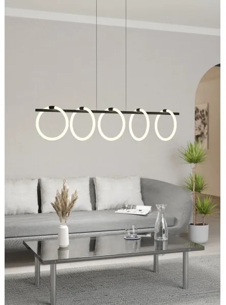 Eglo 900563 - LED Luster na lanku CARANACOA 5xLED/7W/230V