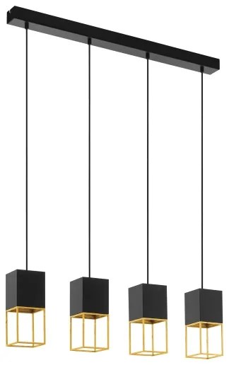 Eglo 97734 - LED Luster na lanku MONTEBALDO 4xGU10/5W/230V