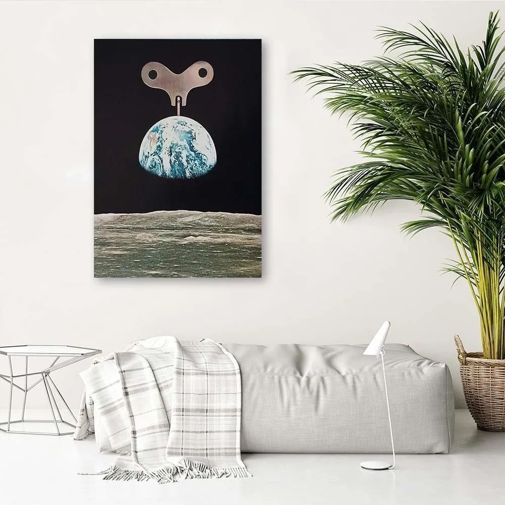 Gario Obraz na plátne Planéta Zem ako hracia skrinka - Lili Chartrand Rozmery: 40 x 60 cm