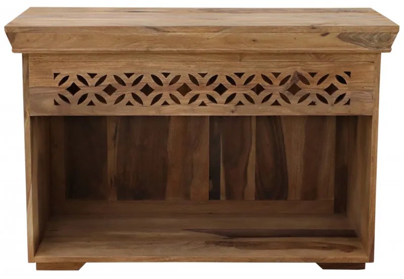 Botník Mira 90x60x40 indický masív palisander Natural