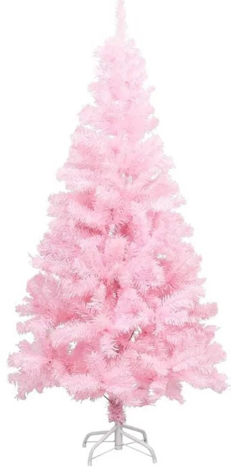 Umelý vianočný stromček ružový, v rôznych veľkostiach, 150 cm