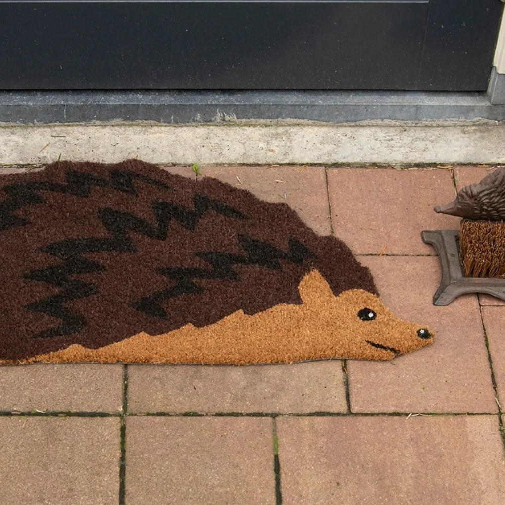 Vonkajšia rohožka Hedgehog, 75x40 cm
