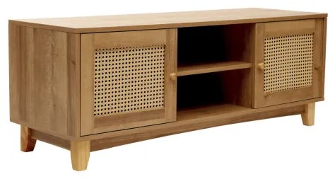 Stolík pod televízor NOTTO s ratanom 849652