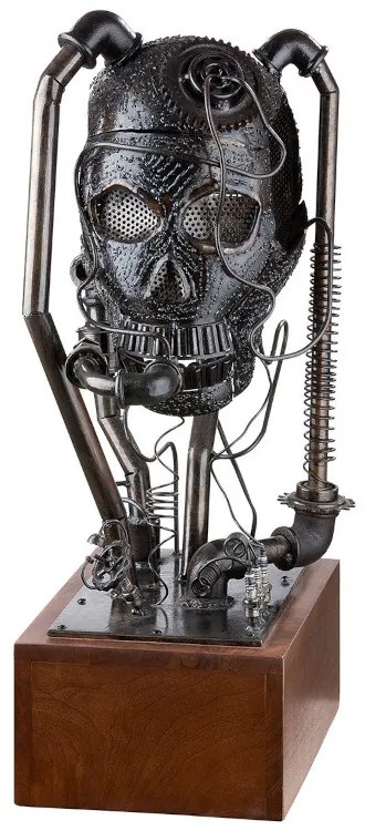 Design stojaca lampa CYBERPUNK grey