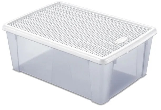 STEFANPLAST Viacúčelový box Elegance L, biely