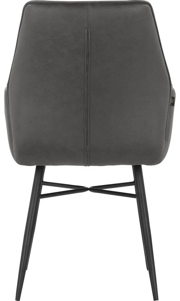 Antracitové jedálenské stoličky v súprave 2 ks Anzo – Støraa