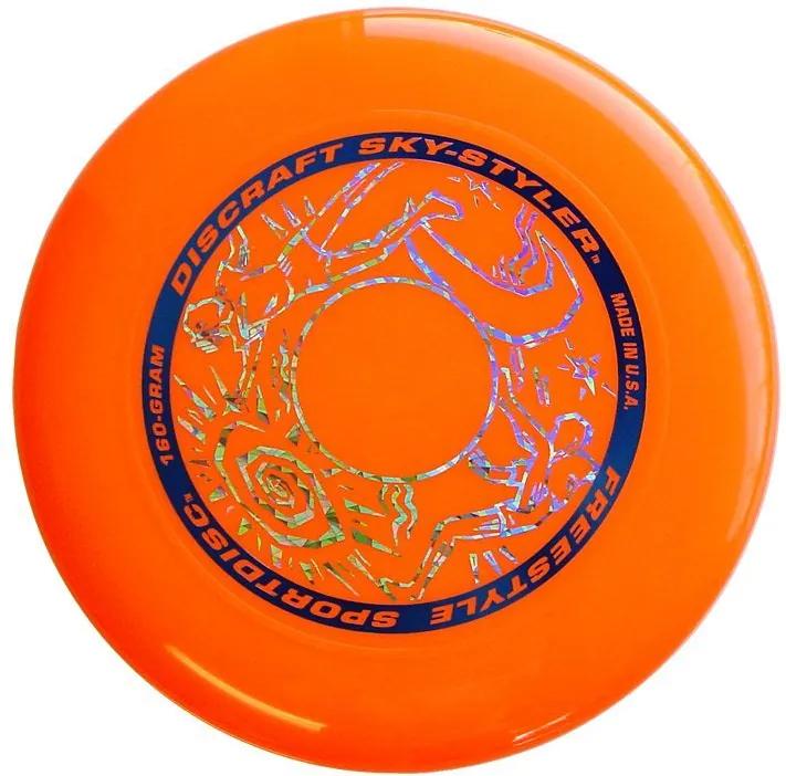 Sky-Styler freestyle frisbee oranžový 160g