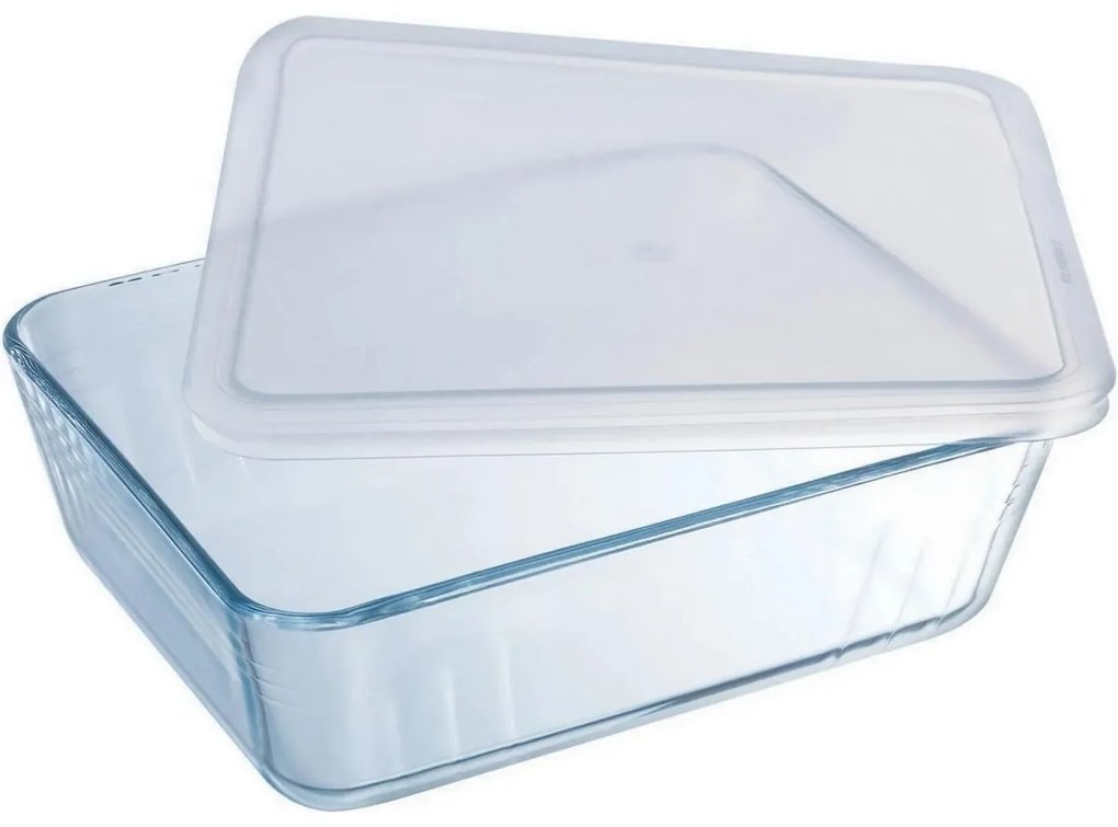 Pyrex Dóza sklenená Cook & Freeze 2,6 l, 24 x 19 x 8 cm, 2,6 l