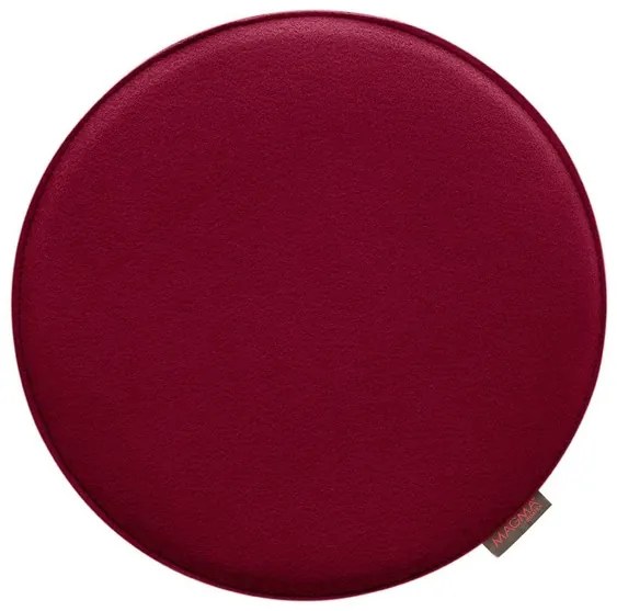 Magma Podložka na sedenie Avaro, 4 kusy (okrúhly, vínová) (100247989)