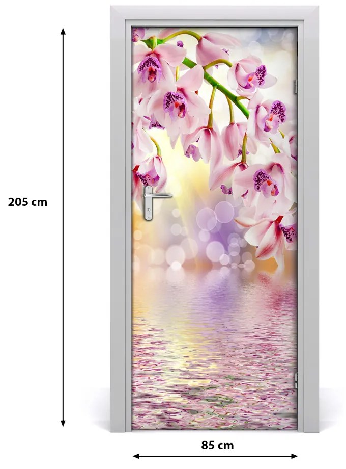 Fototapeta samolepiace orchidea 85x205 cm