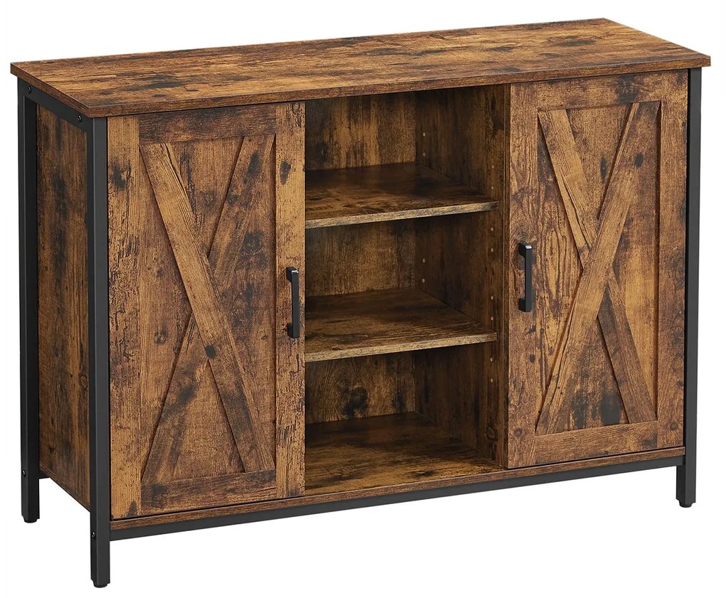 Komoda Vasagle Sider hnědá