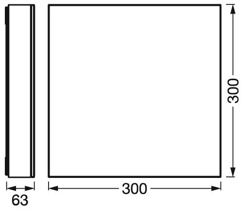 Ledvance - LED Stmievateľné stropné svietidlo SMART+ FRAMELESS LED/21W/230V Wi-Fi