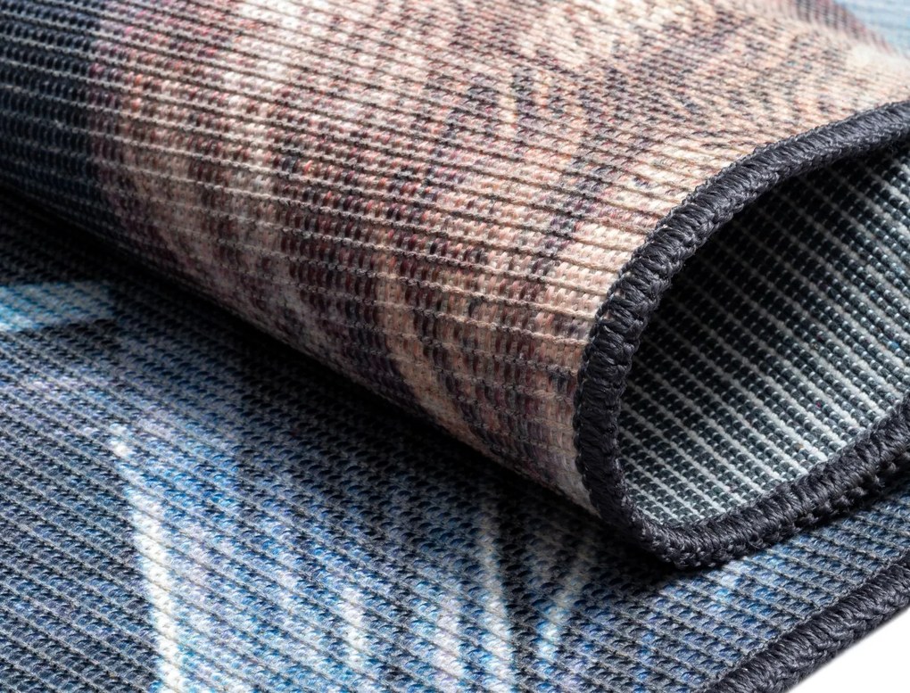 Kusový koberec Isak CA30020 blau – na von aj na doma, 160x230, viacfarebná, chodba / predsieň, My Flair