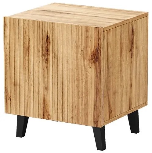 SADA 2x Nočný stolík VAMOS 52x45 cm dub wotan