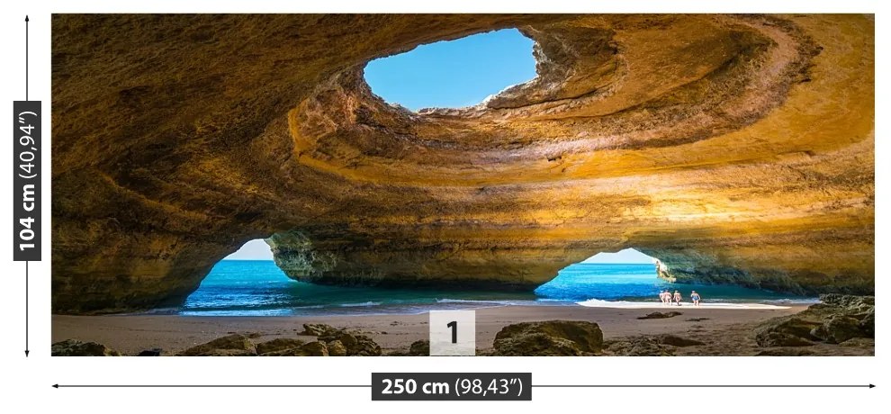 Fototapeta Vliesová Jaskyňa portugalsko 152x104 cm