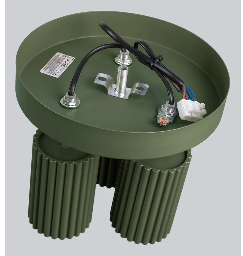 Zelené bodové svietidlo Gleam – Sollux