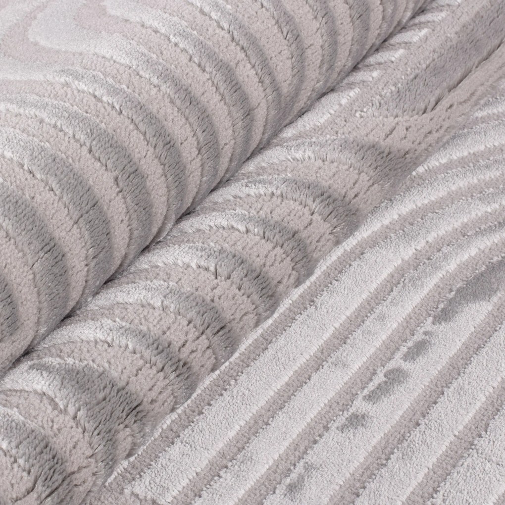 Ayyildiz, Koberec behúň Sahara 1112 Silver, 80x250, šedá, obývacia izba