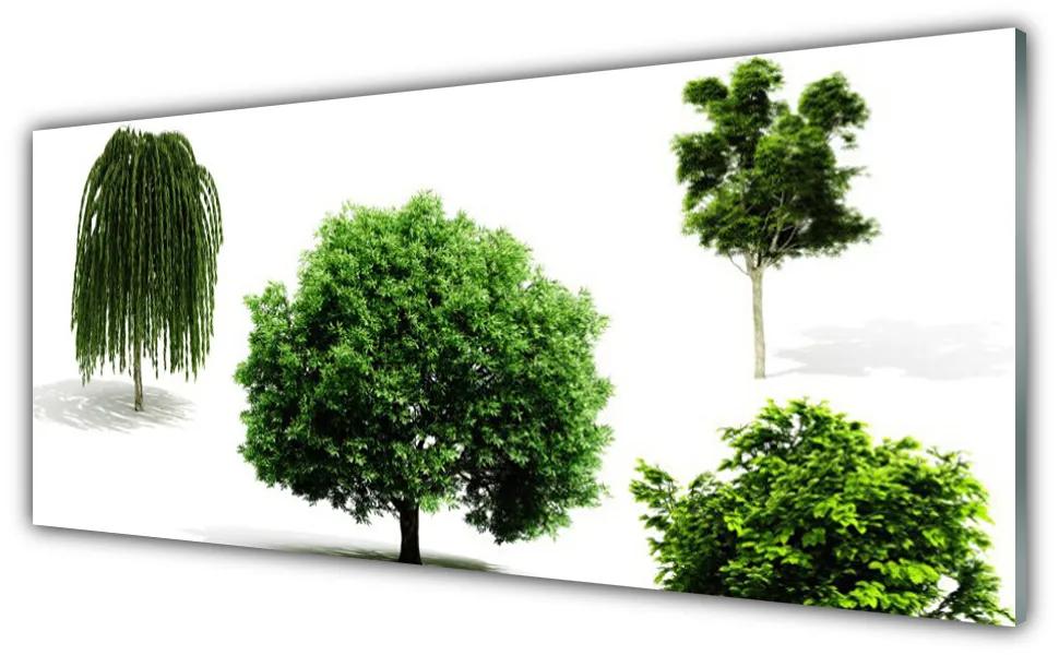 Obraz plexi Stromy príroda 125x50 cm