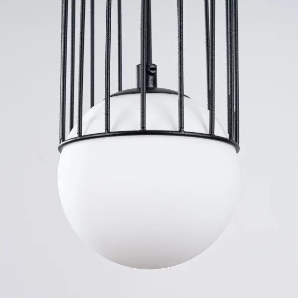 Sollux SL.1332 - Luster na lanku BRINA 1xG9/8W/230V čierna