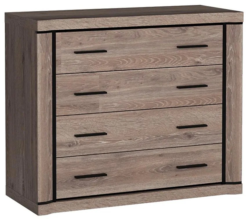 Komoda Dallas D2 hľuzový dub