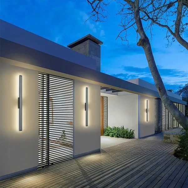 Brilagi - LED Vonkajšie nástenné svietidlo LINEO LED/24W/230V 4000K IP65 antracit