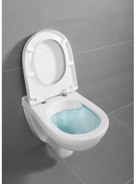 Villeroy & Boch 5660HR01 - Závesné WC s WC sedátkom SoftClose O.NOVO keramika/biela
