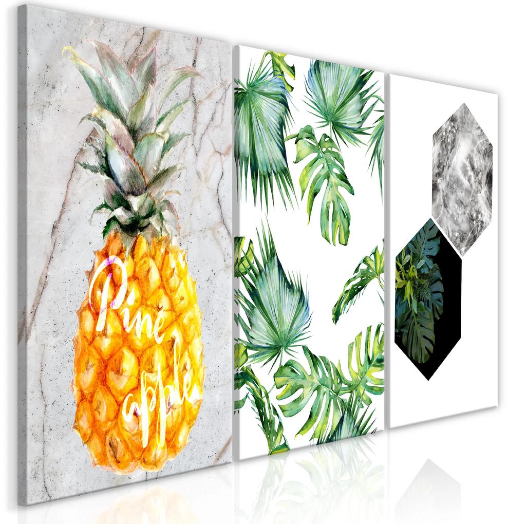 Artgeist Obraz - Hot Tropics (3 Parts) Veľkosť: 120x60, Verzia: Premium Print