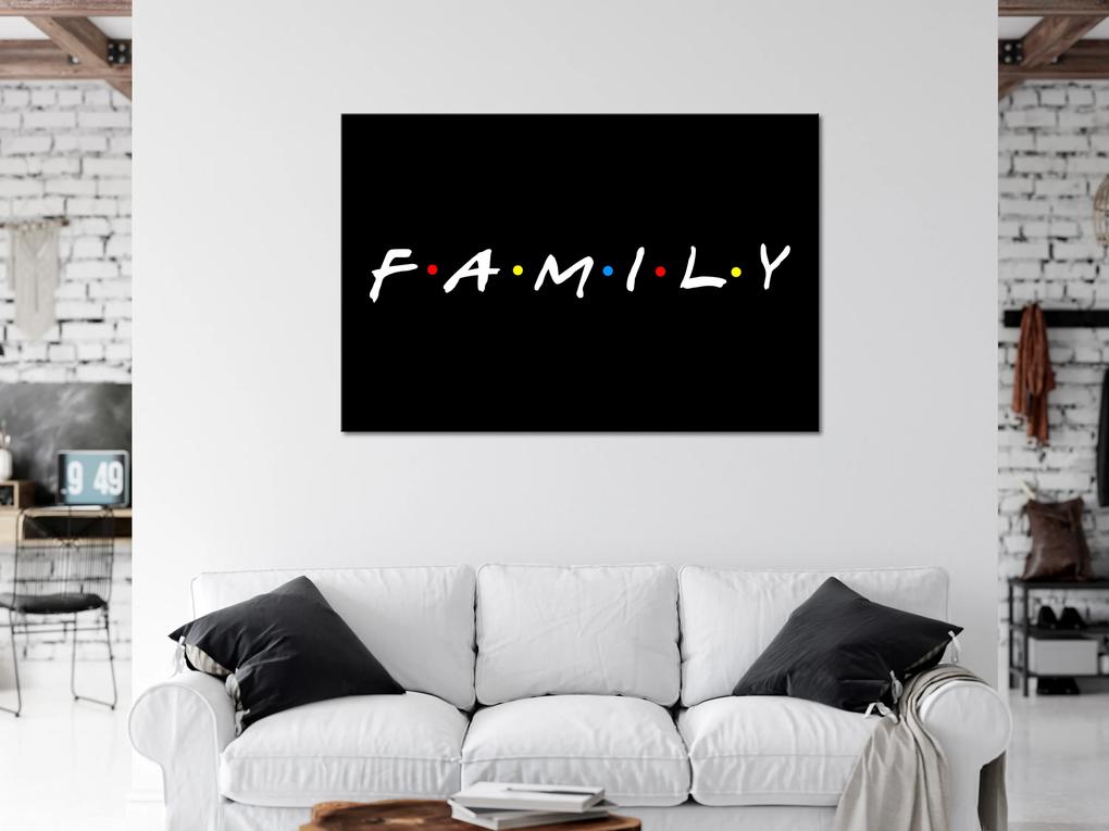 Artgeist Obraz - Family (1 Part) Wide Veľkosť: 120x80, Verzia: Premium Print