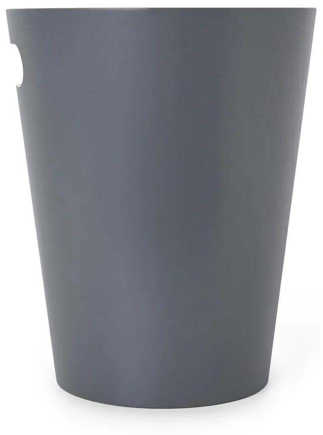 Umbra Odpadkový kôš WOODROW 28 cm tm. šedý