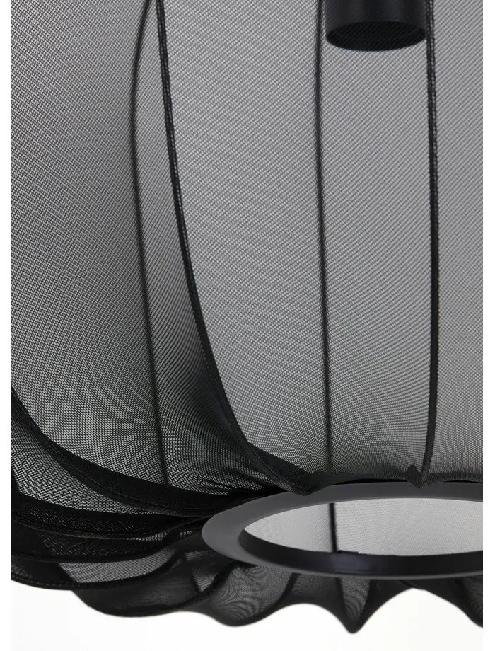 Čierne stropné svietidlo ø 50 cm Plumeria - Light &amp; Living