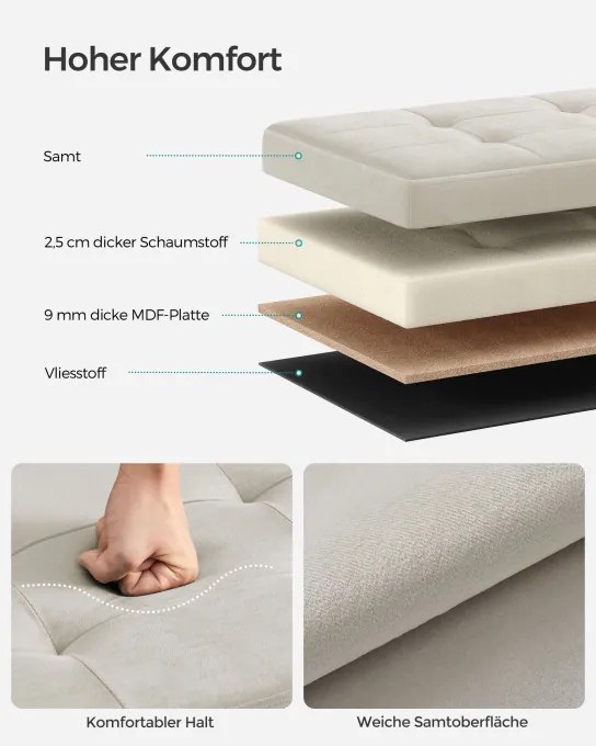 Lavička s vekom LSF247W01