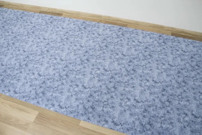 Kúpelňová penová rohož Softy-tex 912 modrá / granátová