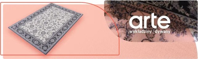 Koberec Agnella Isfahan Anafi biely