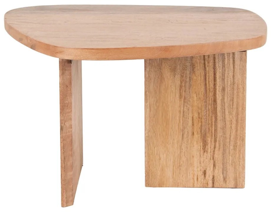 Odkladací stolík z mangového dreva 40x60,5 cm Organic – Leitmotiv