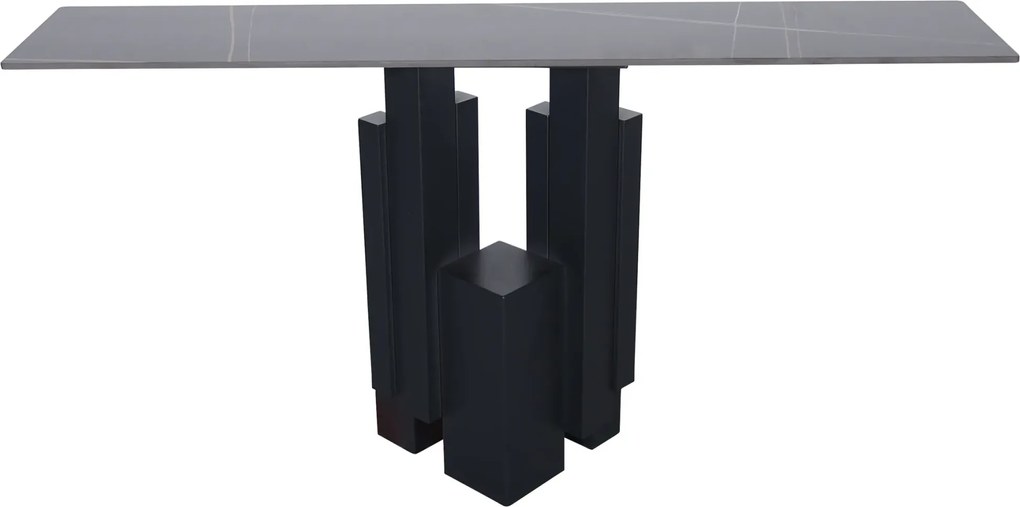 Konzolový stol Modig 150 cm čierny