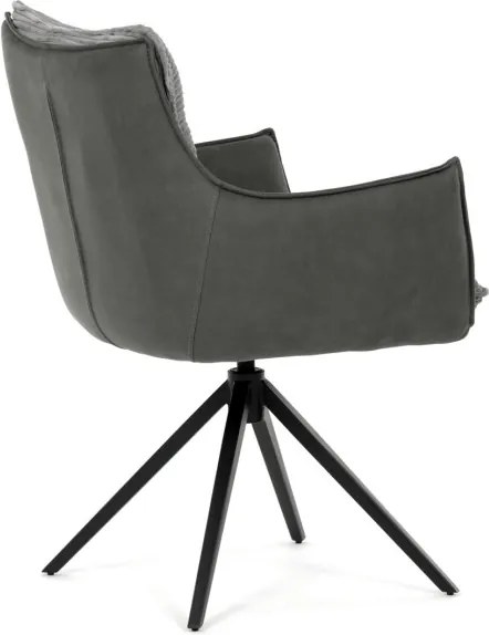Jedálenská stolička sivá DCH-D1345 GREY2