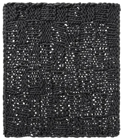 MERADISO® Pletená deka hrubej priadze, 120 x 150 cm (antracitová), šedá (100285408)
