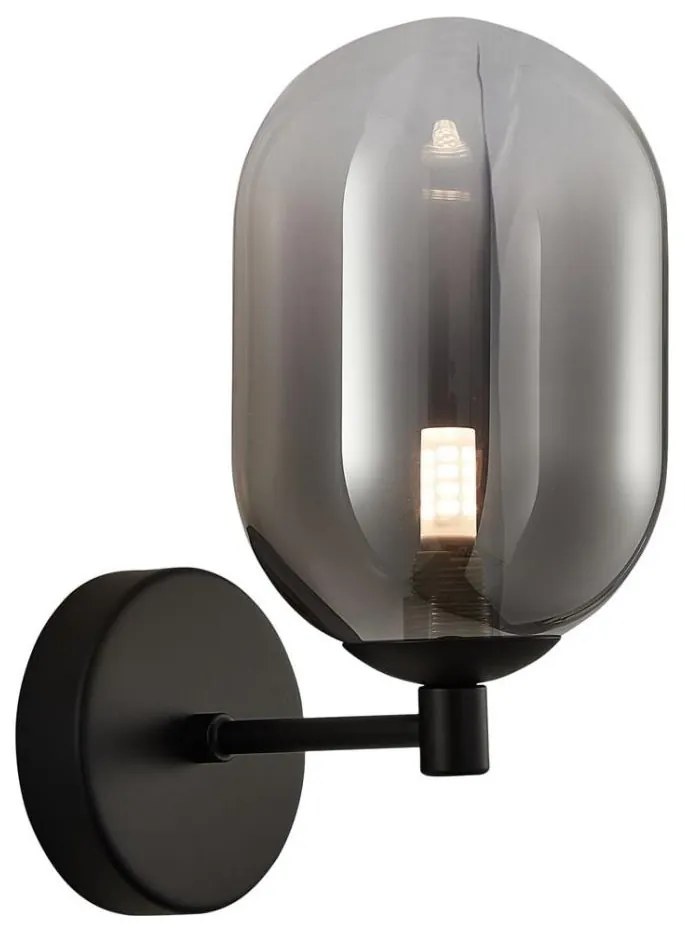 Nástenná lampa ALIAS 1xG9/8W/230V čierna/šedá