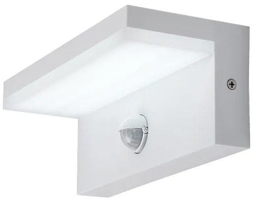 Rabalux 77116-LED Von. nás. svietidlo so senzorom ZARAGOZA LED/9W/230V IP54  biela