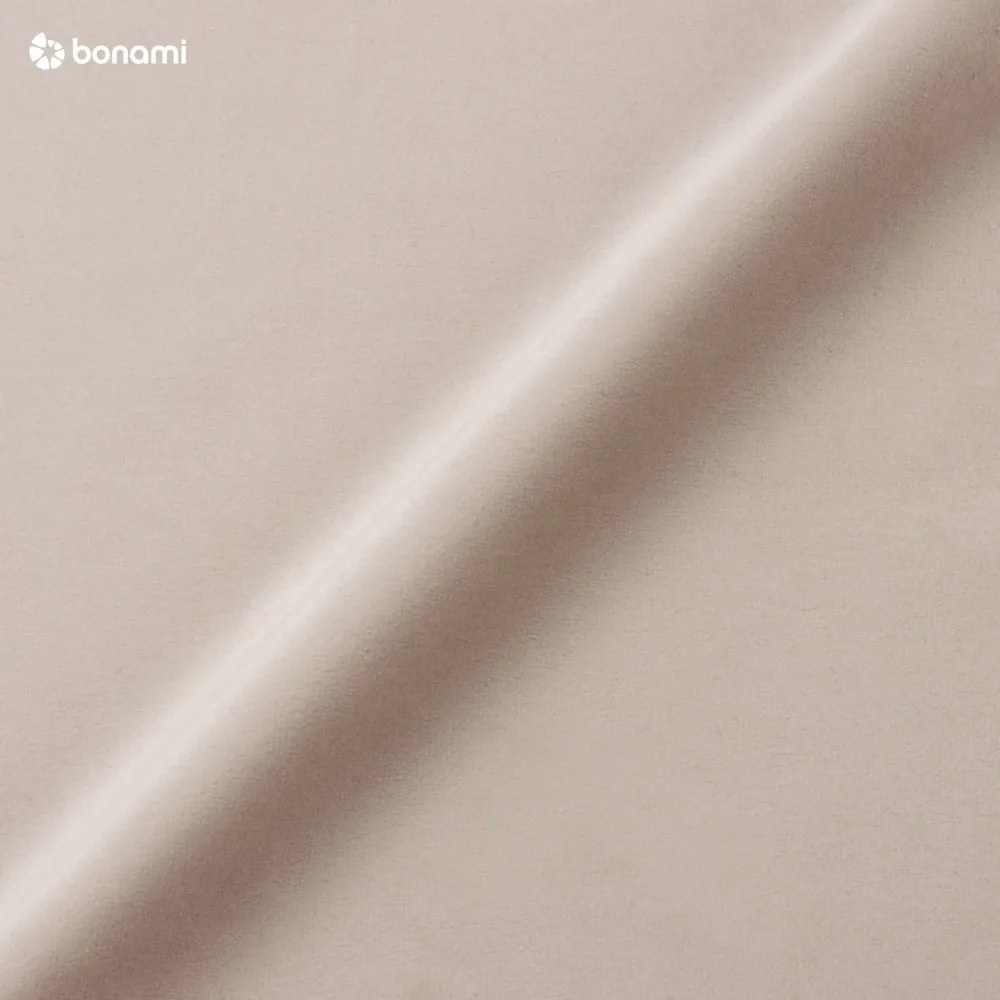 Béžová boxspring posteľ s úložným priestorom 180x200 cm Flip – Ropez